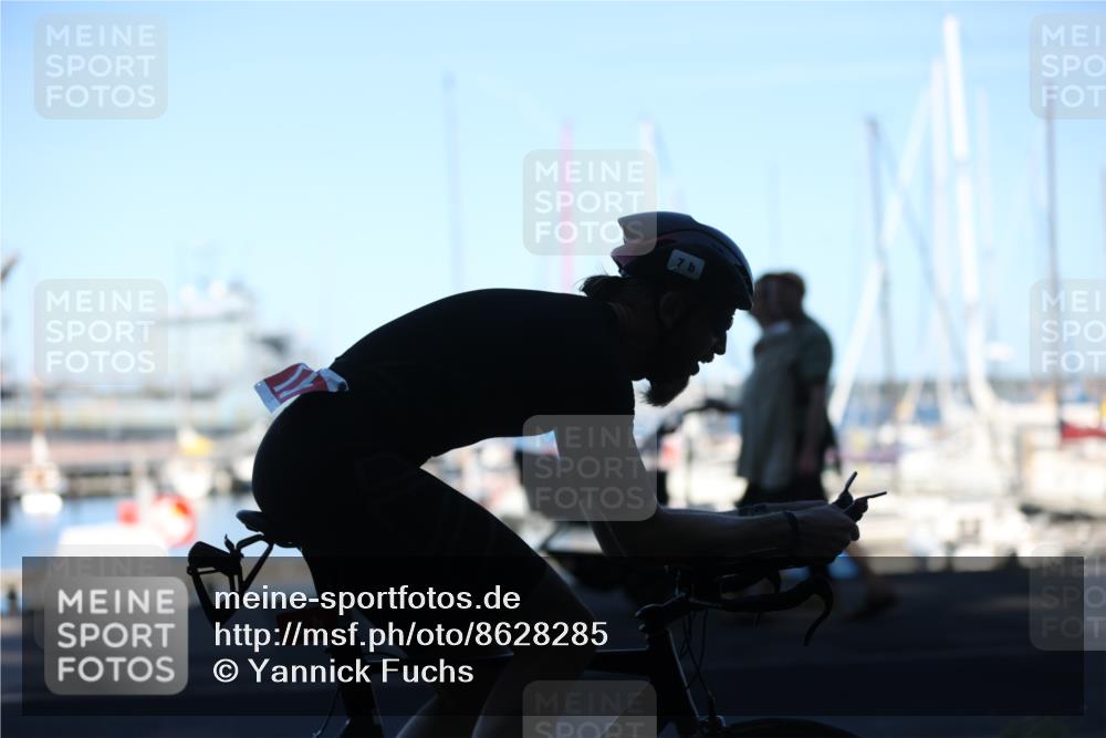 17.08.2025 - KN Förde Triathlon 2025 Yannick Fuchs http://msf.ph/oto/8628285 17.08.2025 15:22:40 Radfahren 7, 15 meine-sportfotos.de