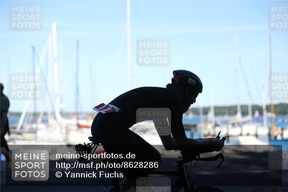 17.08.2025 - KN Förde Triathlon 2025 Yannick Fuchs http://msf.ph/oto/8628286 17.08.2025 15:22:40 Radfahren 7, 15 meine-sportfotos.de