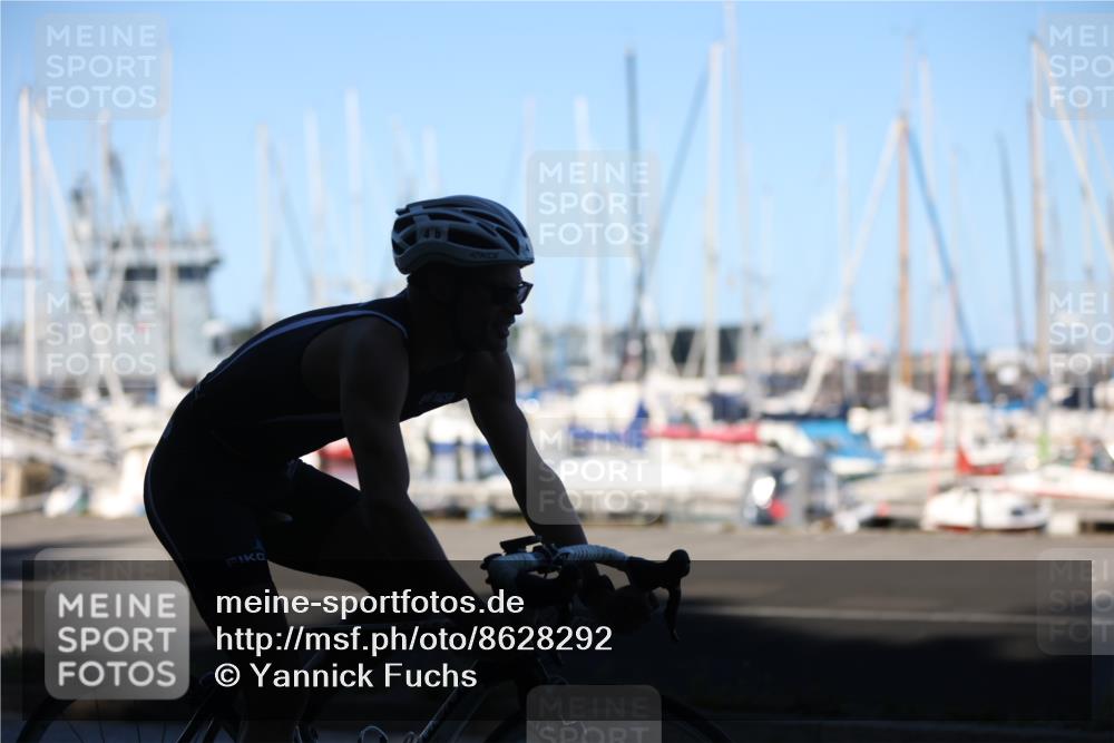 17.08.2025 - KN Förde Triathlon 2025 Yannick Fuchs http://msf.ph/oto/8628292 17.08.2025 15:23:27 Radfahren 4 meine-sportfotos.de