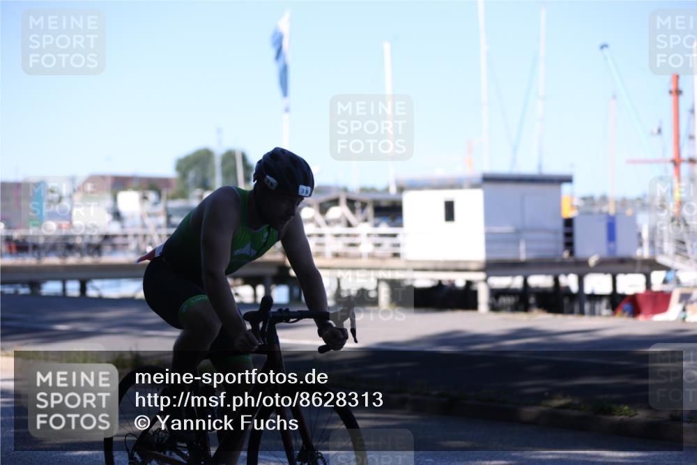 17.08.2025 - KN Förde Triathlon 2025 Yannick Fuchs http://msf.ph/oto/8628313 17.08.2025 15:25:48 Radfahren 3 meine-sportfotos.de