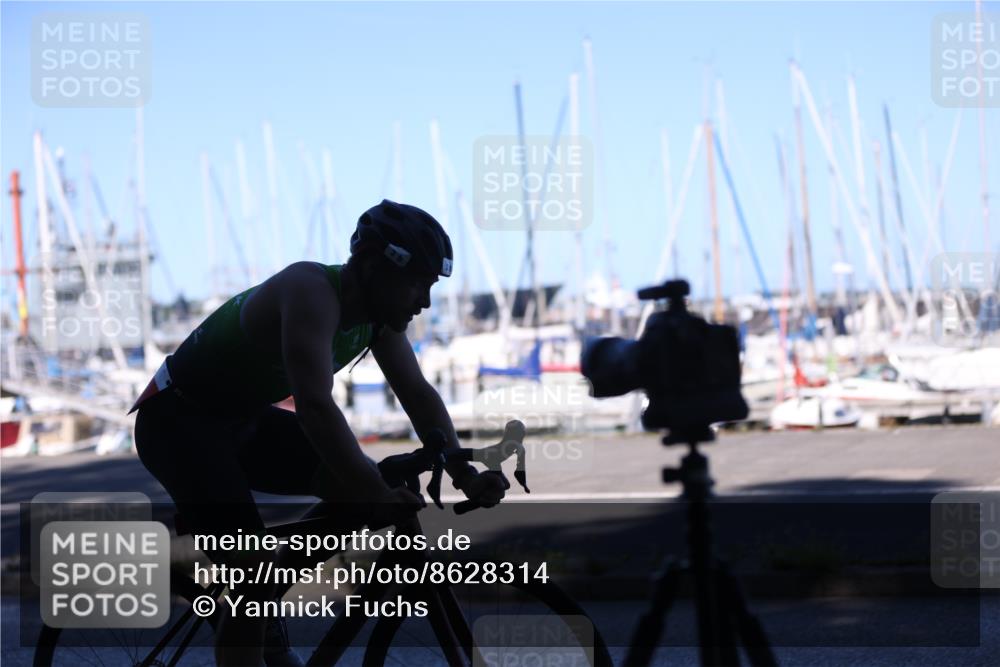 17.08.2025 - KN Förde Triathlon 2025 Yannick Fuchs http://msf.ph/oto/8628314 17.08.2025 15:25:48 Radfahren 3 meine-sportfotos.de