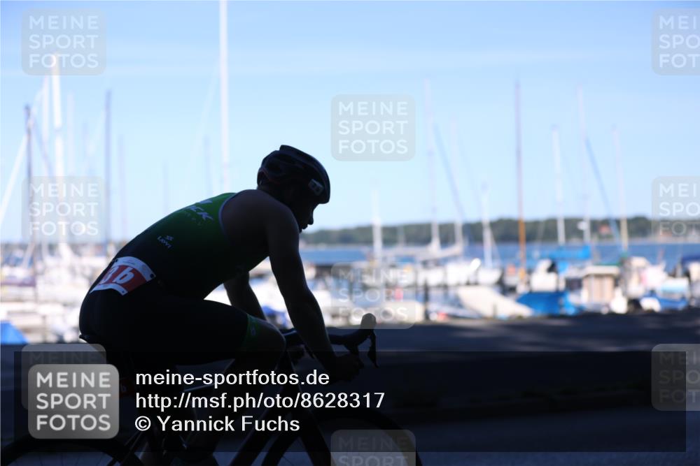 17.08.2025 - KN Förde Triathlon 2025 Yannick Fuchs http://msf.ph/oto/8628317 17.08.2025 15:25:49 Radfahren 3 meine-sportfotos.de
