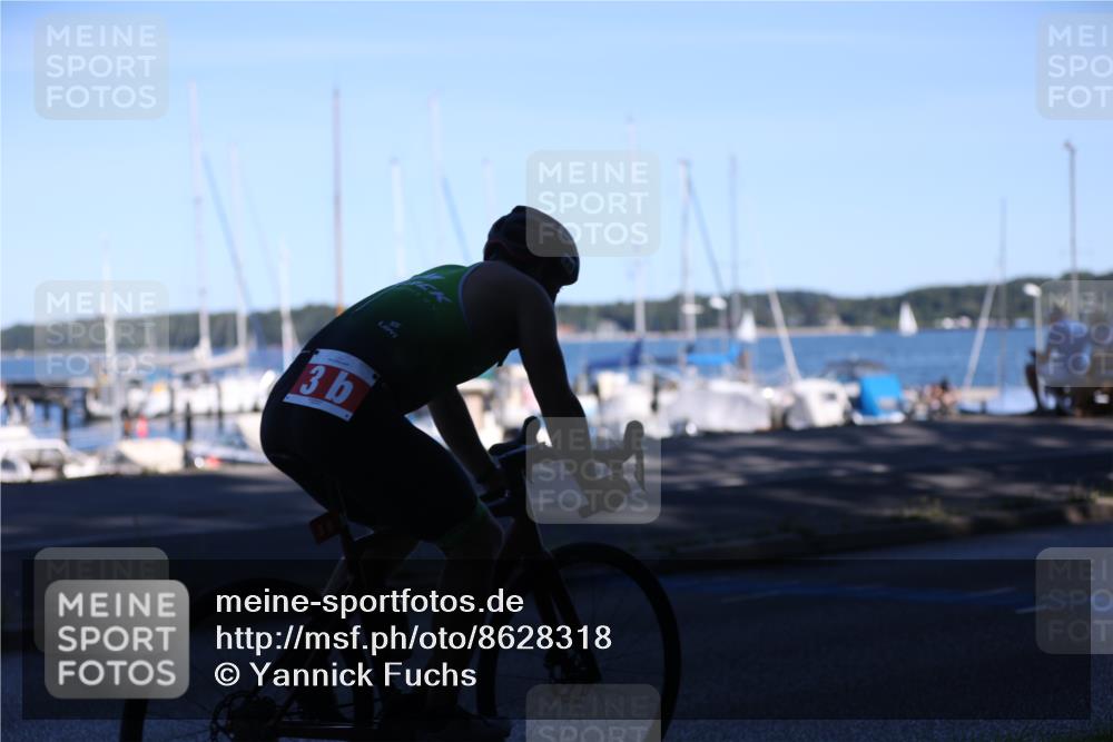 17.08.2025 - KN Förde Triathlon 2025 Yannick Fuchs http://msf.ph/oto/8628318 17.08.2025 15:25:49 Radfahren 3 meine-sportfotos.de