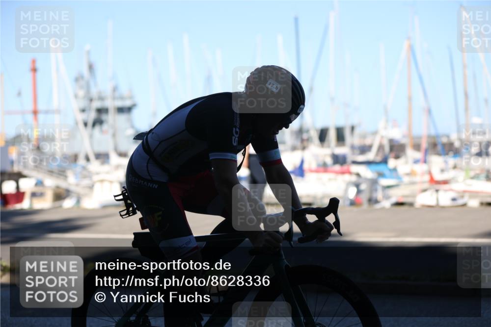 17.08.2025 - KN Förde Triathlon 2025 Yannick Fuchs http://msf.ph/oto/8628336 17.08.2025 15:26:52 Radfahren 17, 32 meine-sportfotos.de