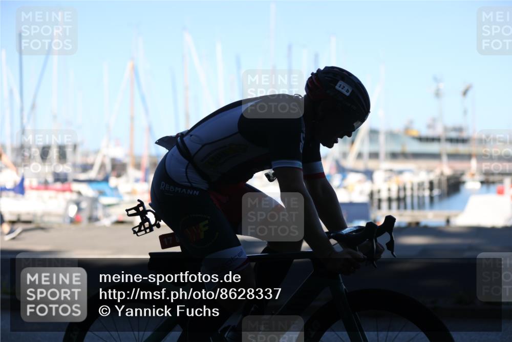 17.08.2025 - KN Förde Triathlon 2025 Yannick Fuchs http://msf.ph/oto/8628337 17.08.2025 15:26:52 Radfahren 17, 32 meine-sportfotos.de