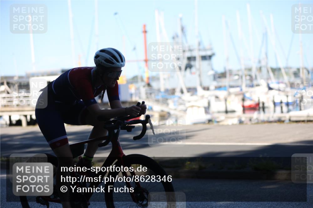 17.08.2025 - KN Förde Triathlon 2025 Yannick Fuchs http://msf.ph/oto/8628346 17.08.2025 15:27:57 Radfahren 31, 35 meine-sportfotos.de