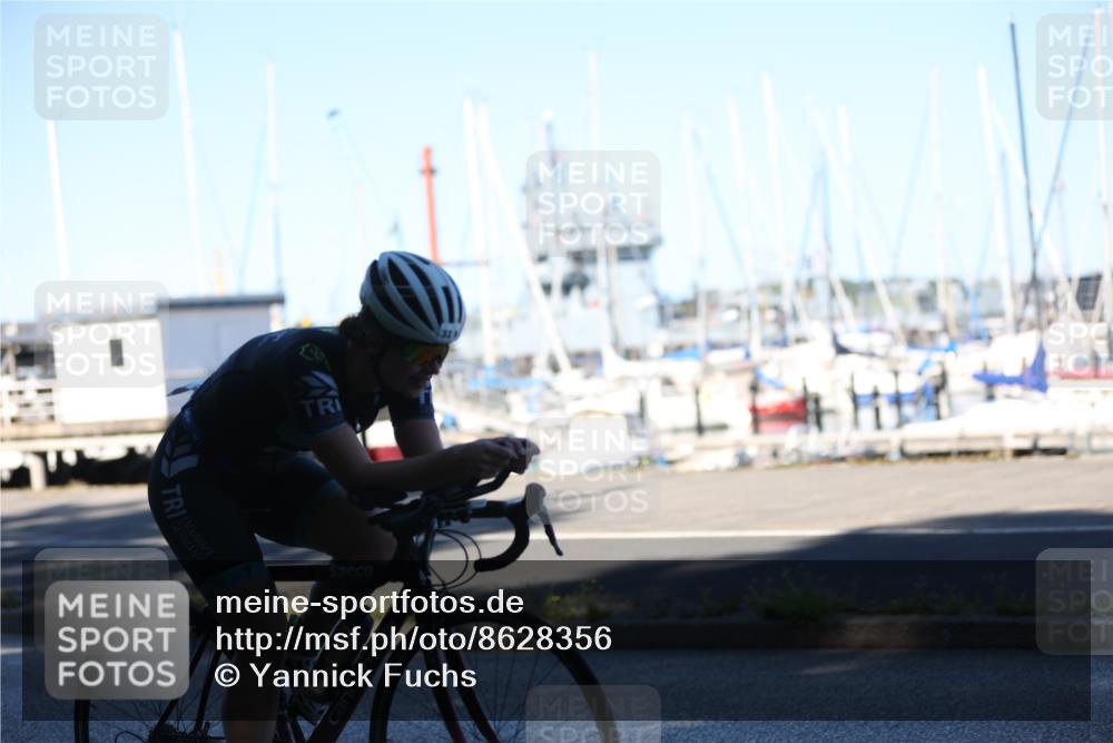 17.08.2025 - KN Förde Triathlon 2025 Yannick Fuchs http://msf.ph/oto/8628356 17.08.2025 15:28:22 Radfahren 32, 22, 24 meine-sportfotos.de