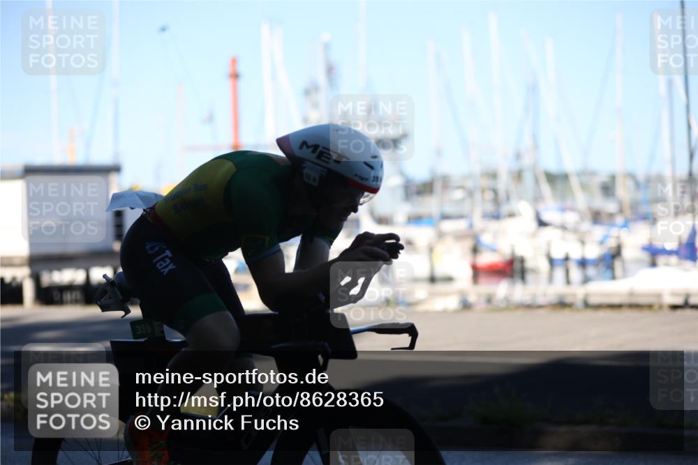 17.08.2025 - KN Förde Triathlon 2025 Yannick Fuchs http://msf.ph/oto/8628365 17.08.2025 15:29:33 Radfahren 35 meine-sportfotos.de