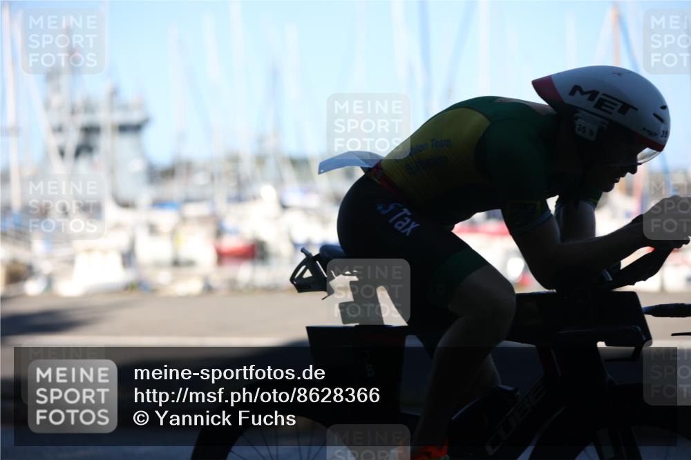 17.08.2025 - KN Förde Triathlon 2025 Yannick Fuchs http://msf.ph/oto/8628366 17.08.2025 15:29:33 Radfahren 35 meine-sportfotos.de