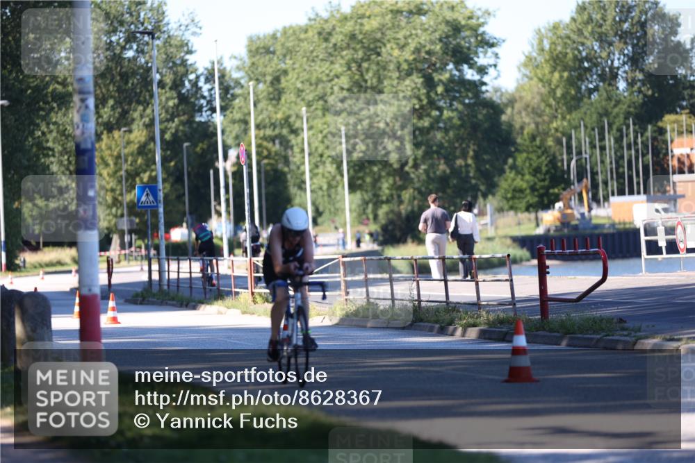 17.08.2025 - KN Förde Triathlon 2025 Yannick Fuchs http://msf.ph/oto/8628367 17.08.2025 15:29:50 Radfahren 22 meine-sportfotos.de