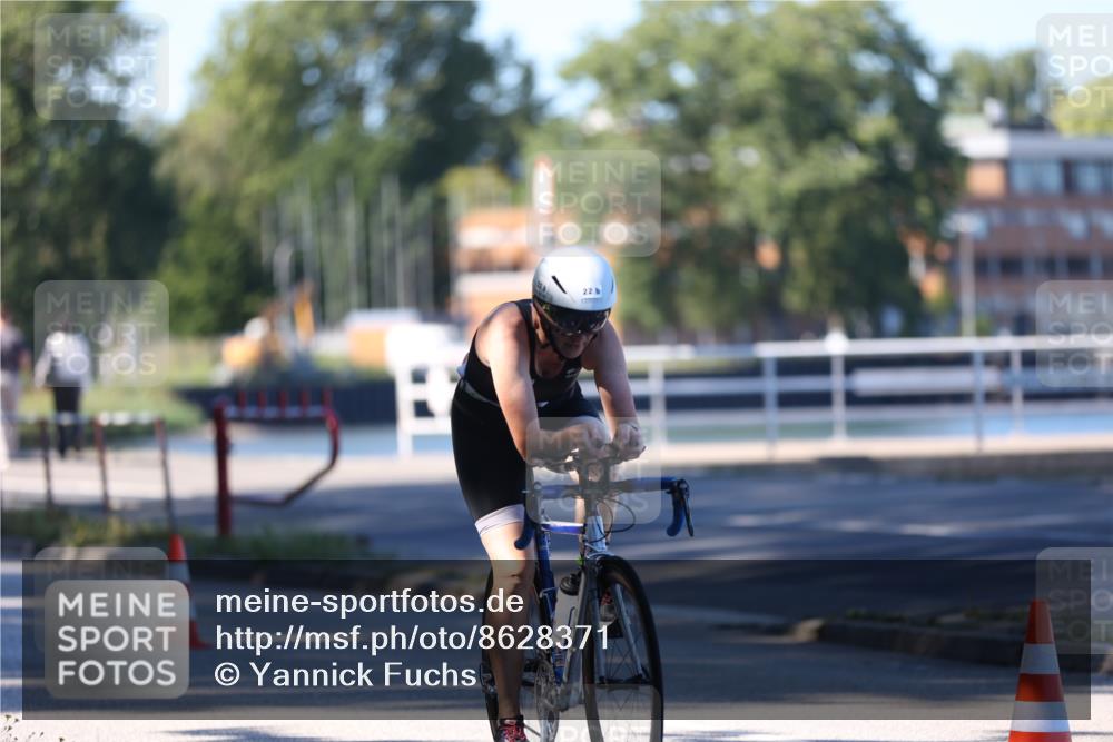 17.08.2025 - KN Förde Triathlon 2025 Yannick Fuchs http://msf.ph/oto/8628371 17.08.2025 15:29:52 Radfahren 22 meine-sportfotos.de