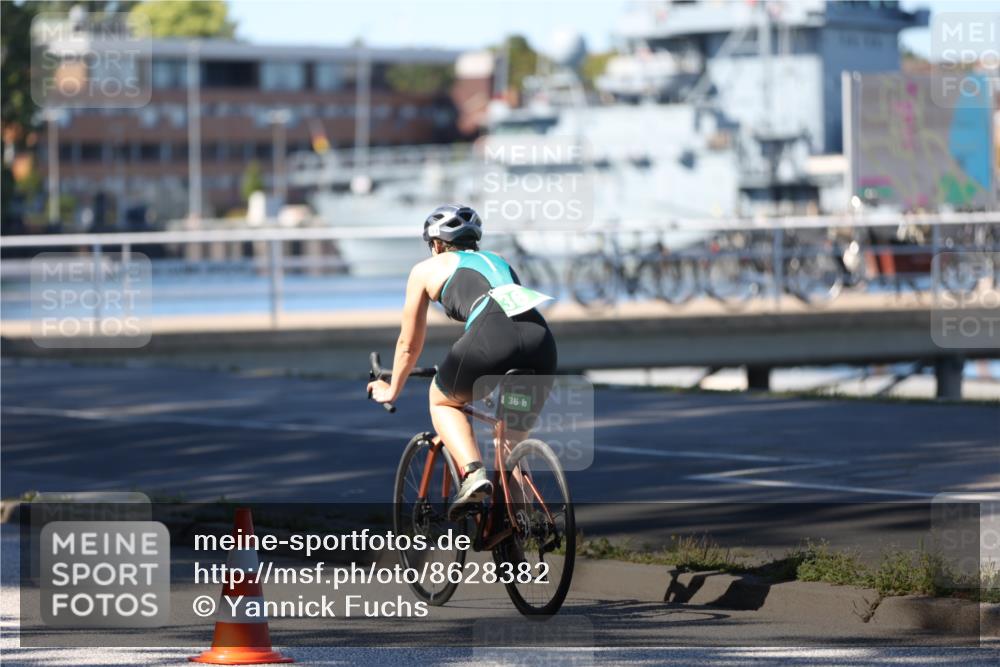 17.08.2025 - KN Förde Triathlon 2025 Yannick Fuchs http://msf.ph/oto/8628382 17.08.2025 15:31:22 Radfahren 36 meine-sportfotos.de