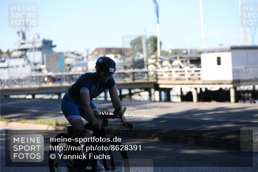 17.08.2025 - KN Förde Triathlon 2025 Yannick Fuchs http://msf.ph/oto/8628391 17.08.2025 15:31:45 Radfahren 18, 27 meine-sportfotos.de
