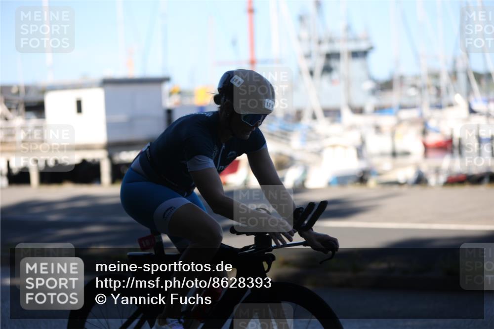 17.08.2025 - KN Förde Triathlon 2025 Yannick Fuchs http://msf.ph/oto/8628393 17.08.2025 15:31:45 Radfahren 18, 27 meine-sportfotos.de