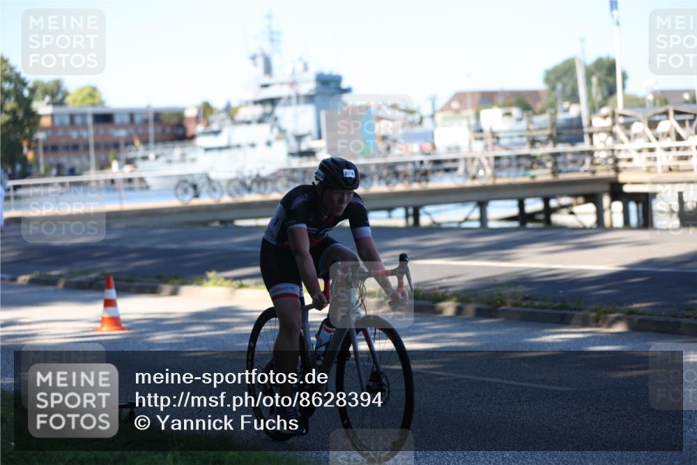 17.08.2025 - KN Förde Triathlon 2025 Yannick Fuchs http://msf.ph/oto/8628394 17.08.2025 15:31:47 Radfahren 18, 27, 30 meine-sportfotos.de