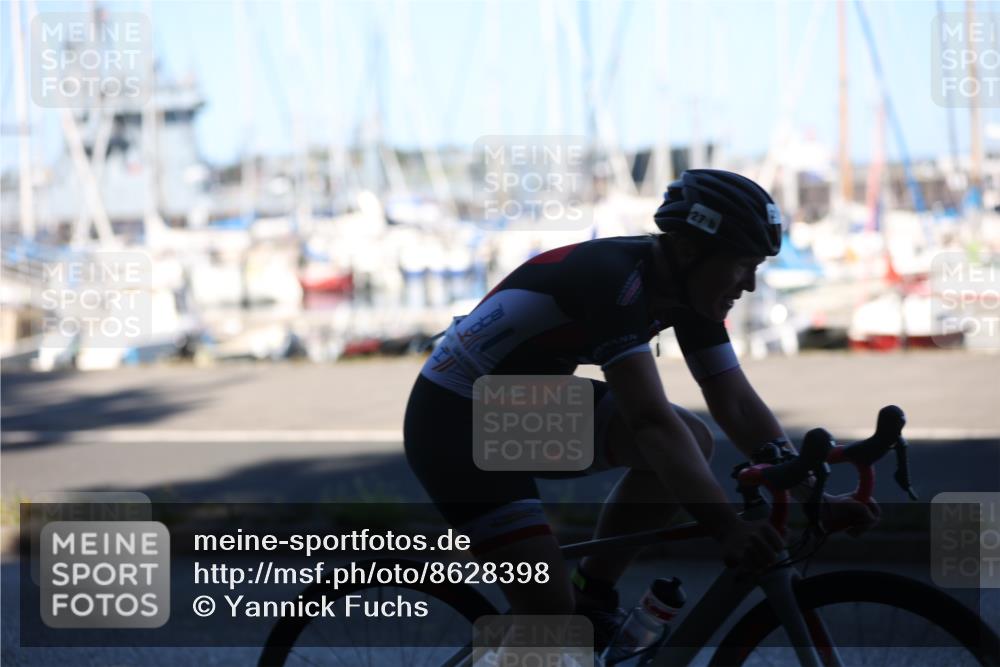 17.08.2025 - KN Förde Triathlon 2025 Yannick Fuchs http://msf.ph/oto/8628398 17.08.2025 15:31:47 Radfahren 18, 27, 30 meine-sportfotos.de