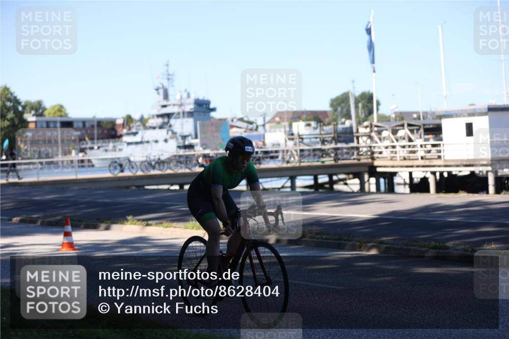 17.08.2025 - KN Förde Triathlon 2025 Yannick Fuchs http://msf.ph/oto/8628404 17.08.2025 15:31:55 Radfahren 30, 27 meine-sportfotos.de