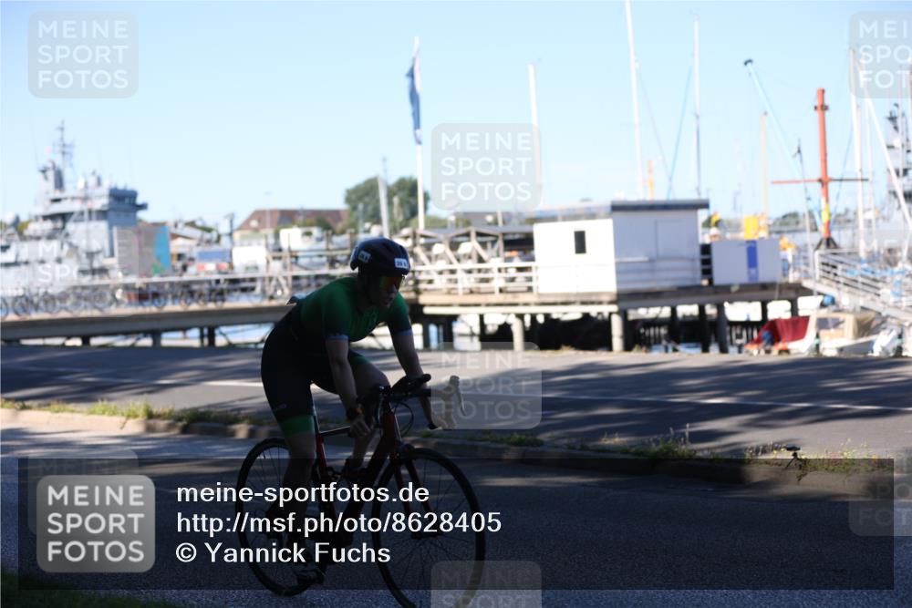 17.08.2025 - KN Förde Triathlon 2025 Yannick Fuchs http://msf.ph/oto/8628405 17.08.2025 15:31:55 Radfahren 30, 27 meine-sportfotos.de