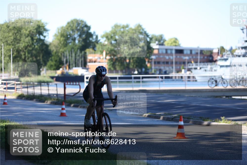 17.08.2025 - KN Förde Triathlon 2025 Yannick Fuchs http://msf.ph/oto/8628413 17.08.2025 15:33:07 Radfahren 20, 29, 36 meine-sportfotos.de