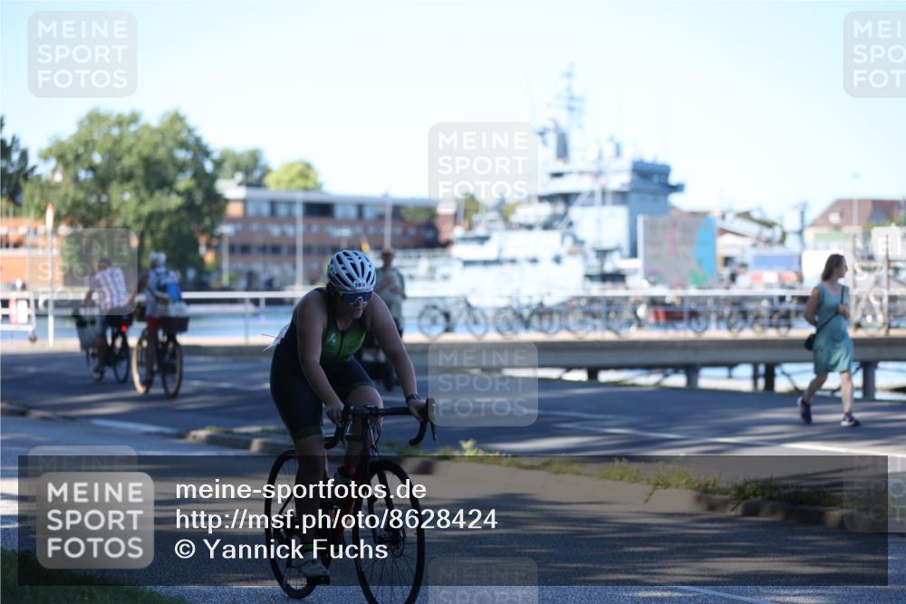 17.08.2025 - KN Förde Triathlon 2025 Yannick Fuchs http://msf.ph/oto/8628424 17.08.2025 15:34:05 Radfahren 21, 28 meine-sportfotos.de
