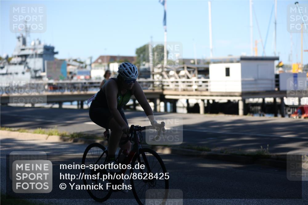 17.08.2025 - KN Förde Triathlon 2025 Yannick Fuchs http://msf.ph/oto/8628425 17.08.2025 15:34:06 Radfahren 21, 28 meine-sportfotos.de