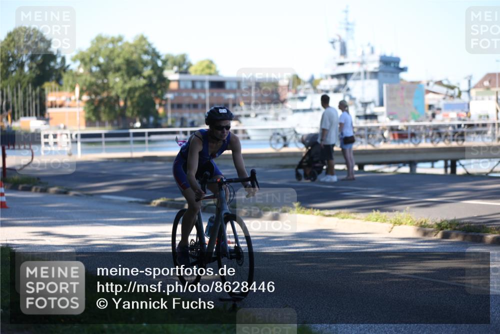 17.08.2025 - KN Förde Triathlon 2025 Yannick Fuchs http://msf.ph/oto/8628446 17.08.2025 15:34:25 Radfahren 23 meine-sportfotos.de