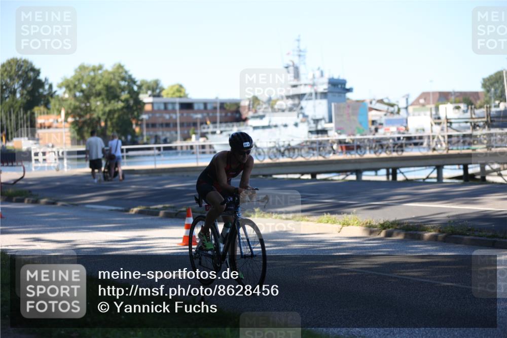17.08.2025 - KN Förde Triathlon 2025 Yannick Fuchs http://msf.ph/oto/8628456 17.08.2025 15:34:41 Radfahren 20, 34 meine-sportfotos.de