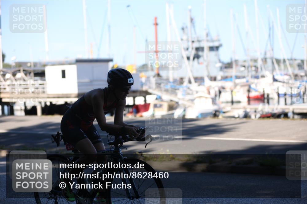 17.08.2025 - KN Förde Triathlon 2025 Yannick Fuchs http://msf.ph/oto/8628460 17.08.2025 15:34:42 Radfahren 20, 29, 34 meine-sportfotos.de