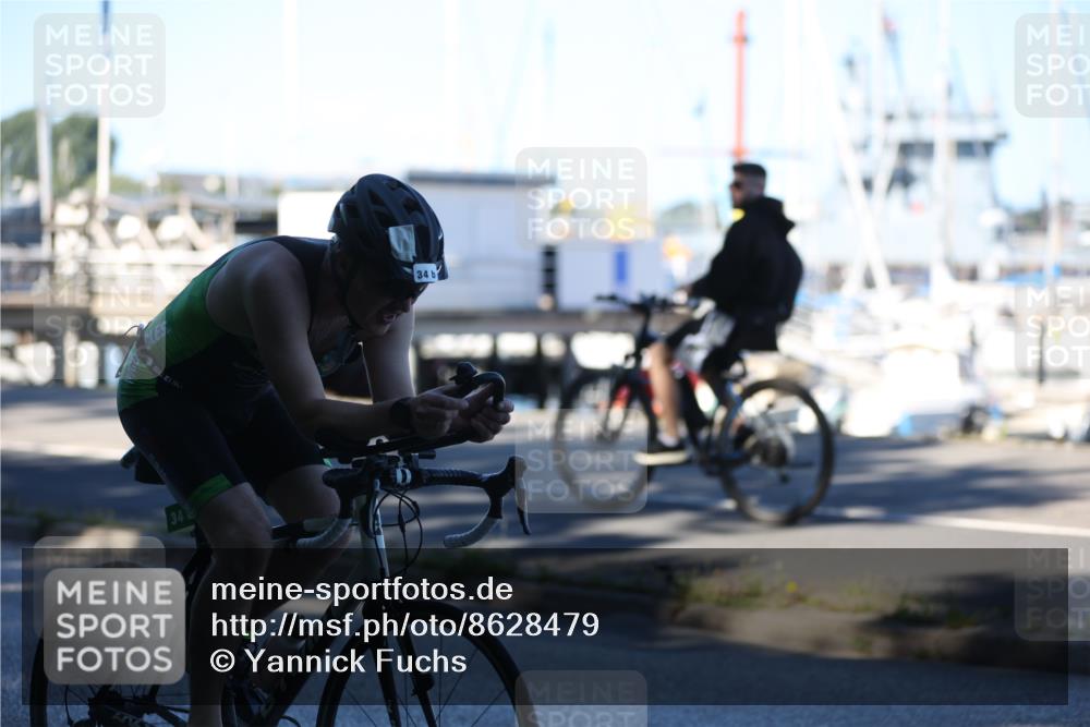 17.08.2025 - KN Förde Triathlon 2025 Yannick Fuchs http://msf.ph/oto/8628479 17.08.2025 15:36:23 Radfahren 34 meine-sportfotos.de