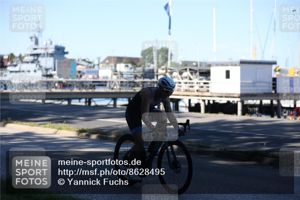 17.08.2025 - KN Förde Triathlon 2025 Yannick Fuchs http://msf.ph/oto/8628495 17.08.2025 15:37:09 Radfahren 25 meine-sportfotos.de