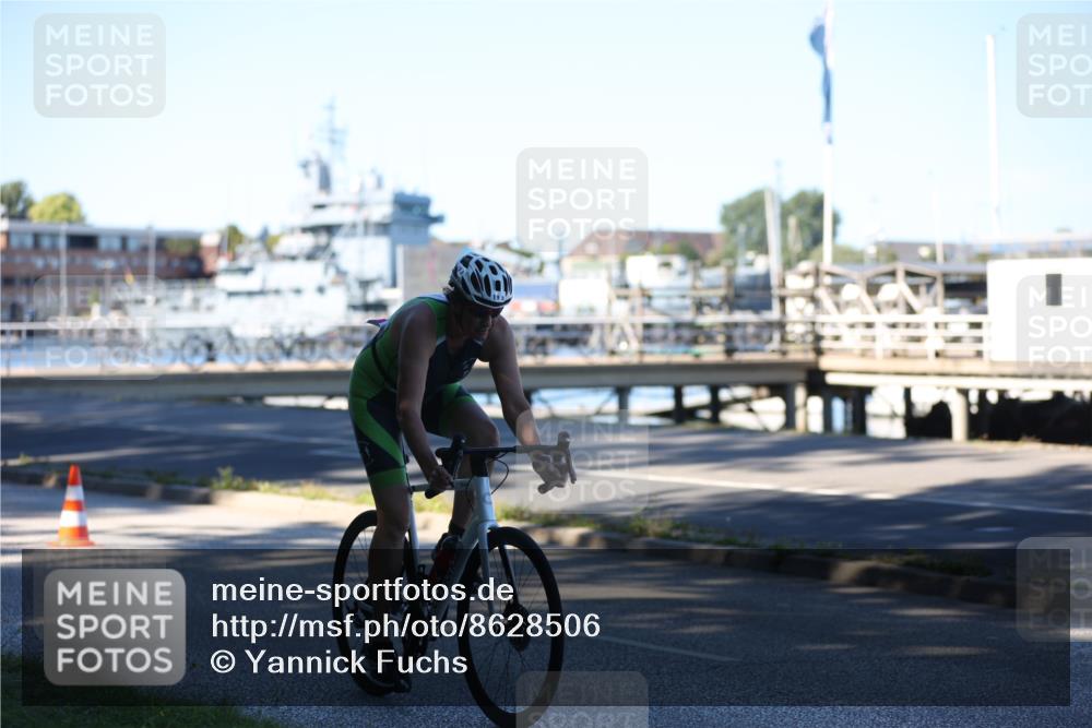 17.08.2025 - KN Förde Triathlon 2025 Yannick Fuchs http://msf.ph/oto/8628506 17.08.2025 15:40:26 Radfahren 19, 16 meine-sportfotos.de
