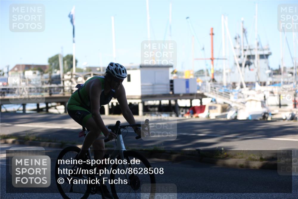 17.08.2025 - KN Förde Triathlon 2025 Yannick Fuchs http://msf.ph/oto/8628508 17.08.2025 15:40:27 Radfahren 19, 16 meine-sportfotos.de