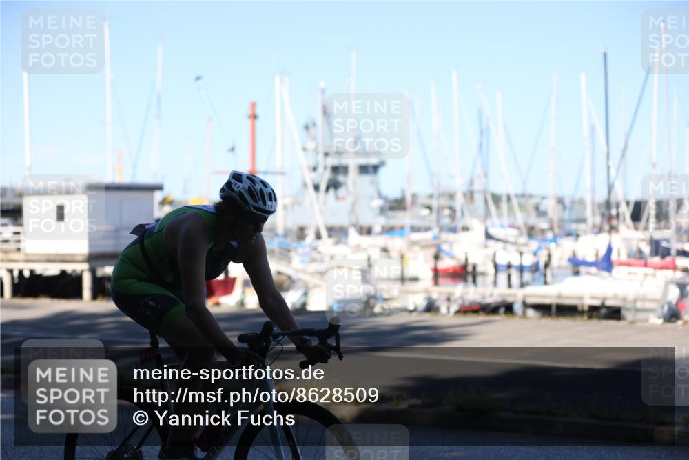 17.08.2025 - KN Förde Triathlon 2025 Yannick Fuchs http://msf.ph/oto/8628509 17.08.2025 15:40:27 Radfahren 19, 16 meine-sportfotos.de