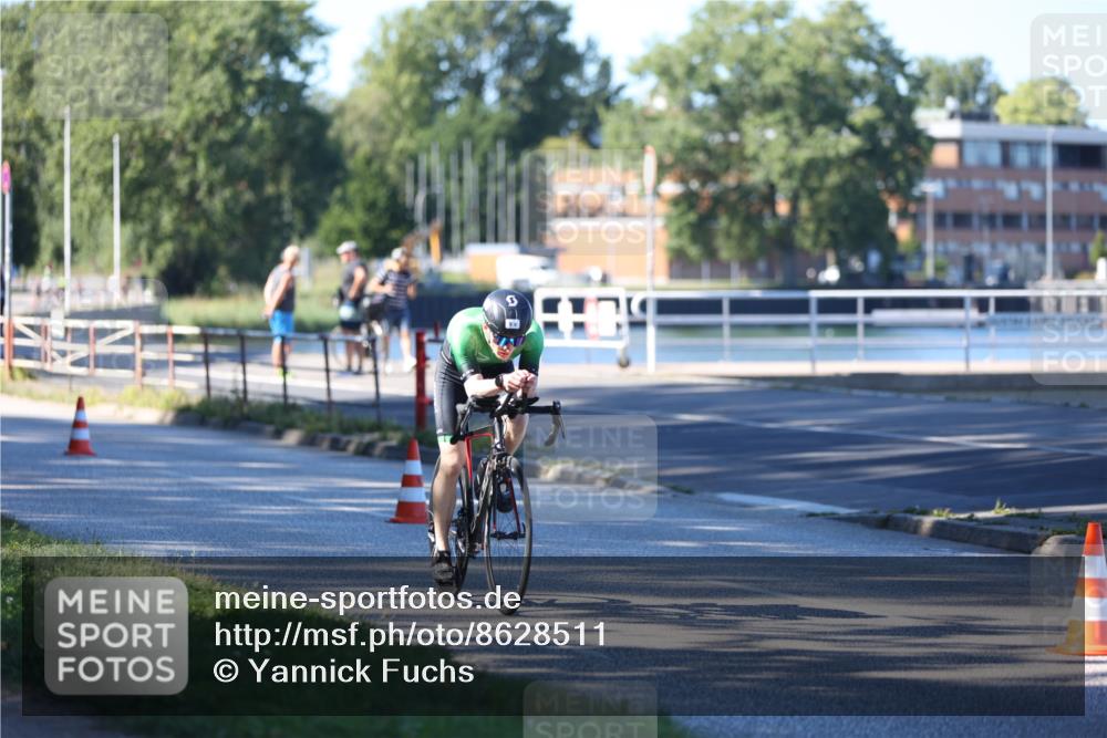 17.08.2025 - KN Förde Triathlon 2025 Yannick Fuchs http://msf.ph/oto/8628511 17.08.2025 15:40:54 Radfahren 9 meine-sportfotos.de
