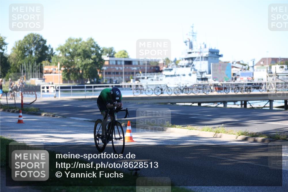 17.08.2025 - KN Förde Triathlon 2025 Yannick Fuchs http://msf.ph/oto/8628513 17.08.2025 15:40:55 Radfahren 9 meine-sportfotos.de