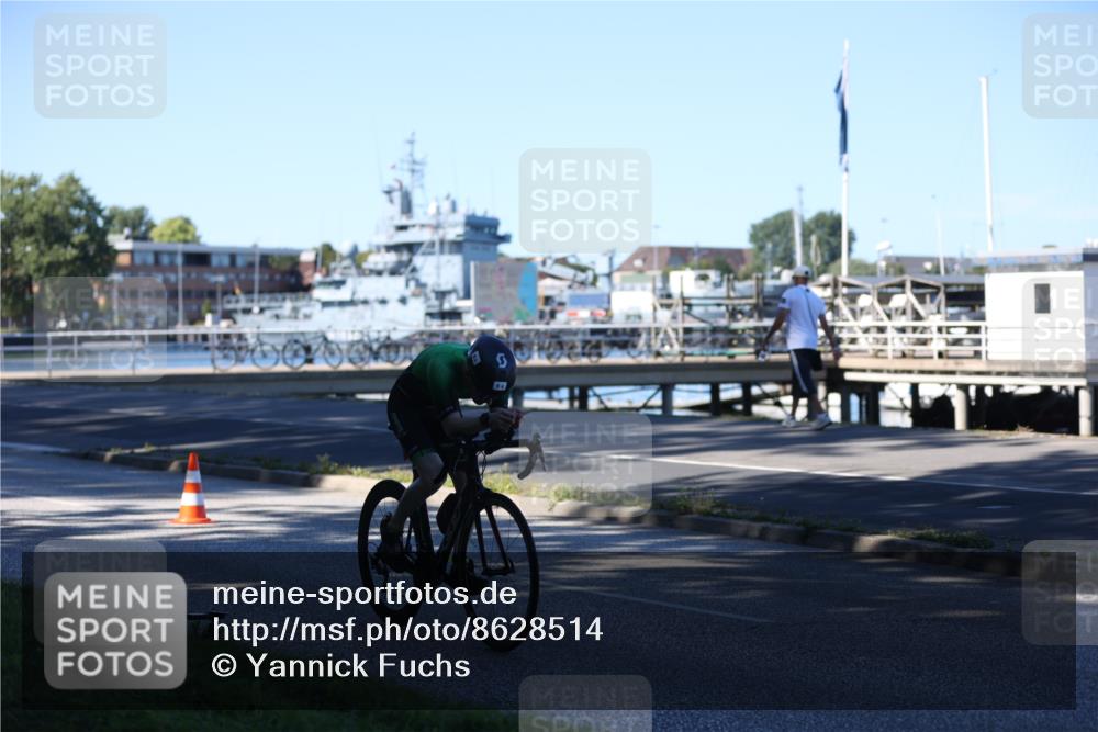 17.08.2025 - KN Förde Triathlon 2025 Yannick Fuchs http://msf.ph/oto/8628514 17.08.2025 15:40:55 Radfahren 9 meine-sportfotos.de