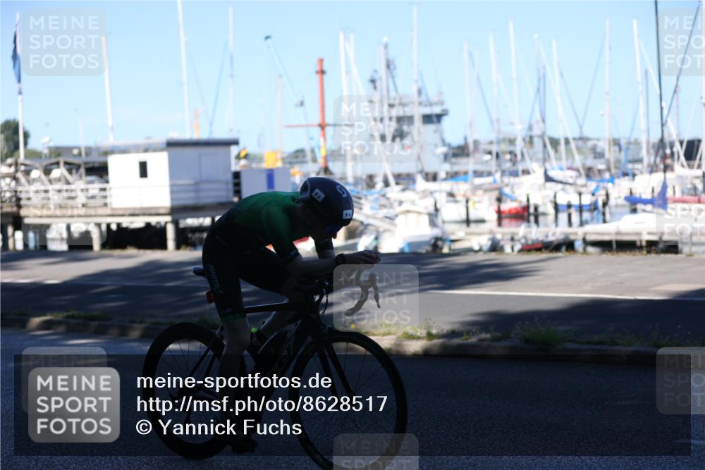 17.08.2025 - KN Förde Triathlon 2025 Yannick Fuchs http://msf.ph/oto/8628517 17.08.2025 15:40:56 Radfahren 9 meine-sportfotos.de