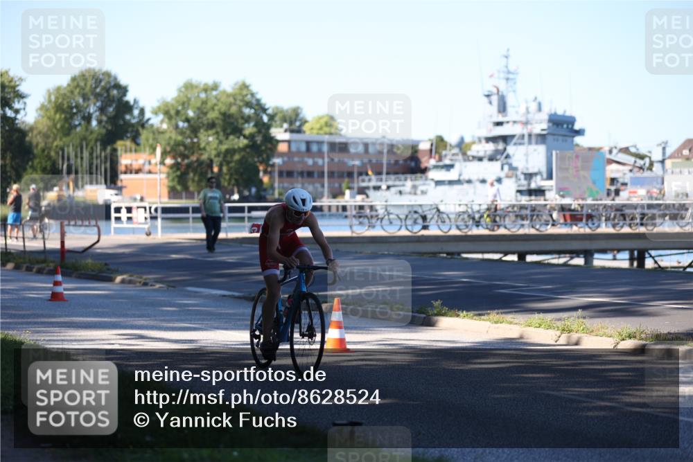 17.08.2025 - KN Förde Triathlon 2025 Yannick Fuchs http://msf.ph/oto/8628524 17.08.2025 15:41:42 Radfahren 16 meine-sportfotos.de