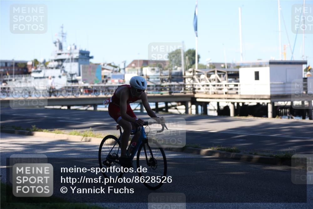 17.08.2025 - KN Förde Triathlon 2025 Yannick Fuchs http://msf.ph/oto/8628526 17.08.2025 15:41:43 Radfahren 16 meine-sportfotos.de