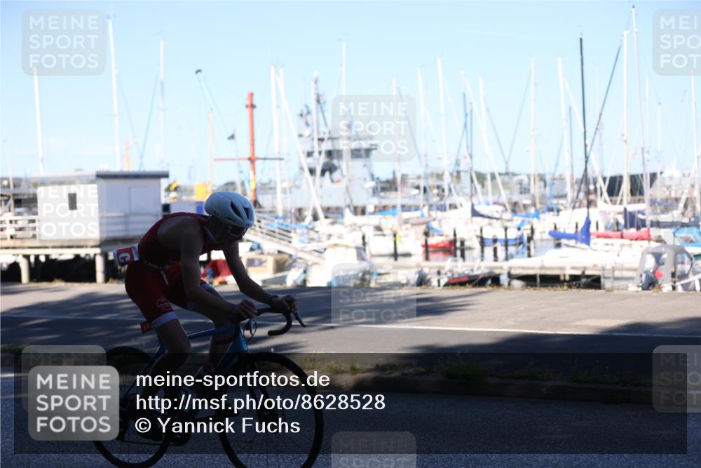 17.08.2025 - KN Förde Triathlon 2025 Yannick Fuchs http://msf.ph/oto/8628528 17.08.2025 15:41:43 Radfahren 16 meine-sportfotos.de