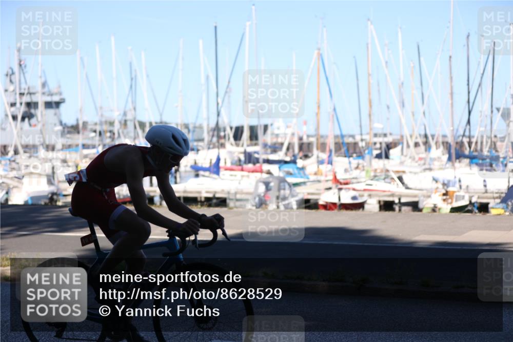 17.08.2025 - KN Förde Triathlon 2025 Yannick Fuchs http://msf.ph/oto/8628529 17.08.2025 15:41:43 Radfahren 16 meine-sportfotos.de