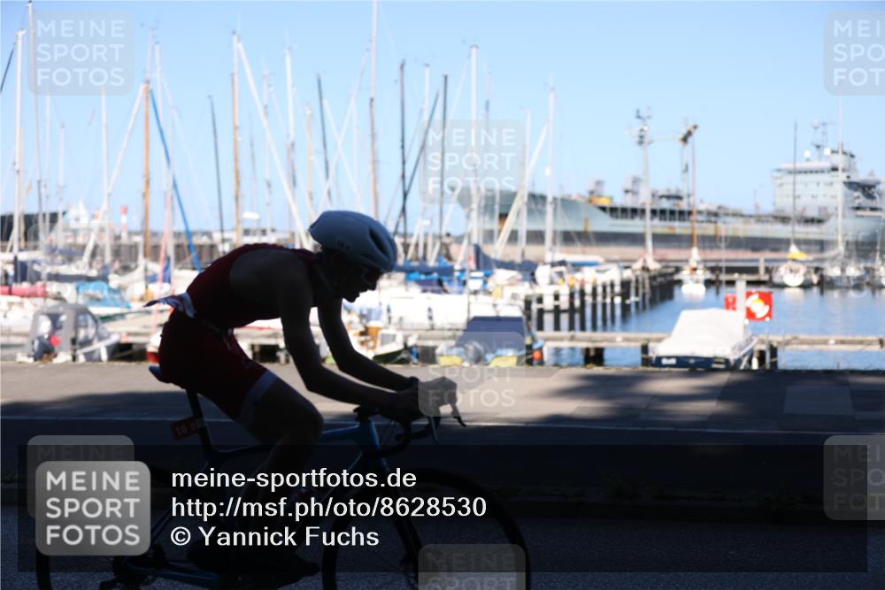 17.08.2025 - KN Förde Triathlon 2025 Yannick Fuchs http://msf.ph/oto/8628530 17.08.2025 15:41:43 Radfahren 16 meine-sportfotos.de