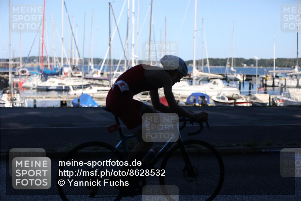 17.08.2025 - KN Förde Triathlon 2025 Yannick Fuchs http://msf.ph/oto/8628532 17.08.2025 15:41:44 Radfahren 16 meine-sportfotos.de