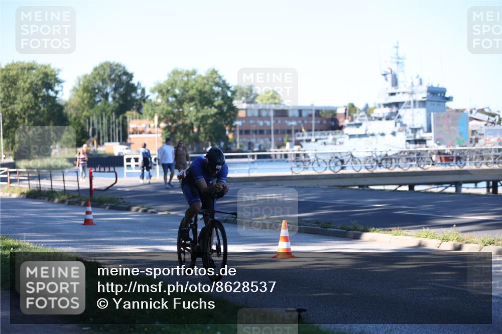17.08.2025 - KN Förde Triathlon 2025 Yannick Fuchs http://msf.ph/oto/8628537 17.08.2025 15:44:28 Radfahren 6 meine-sportfotos.de