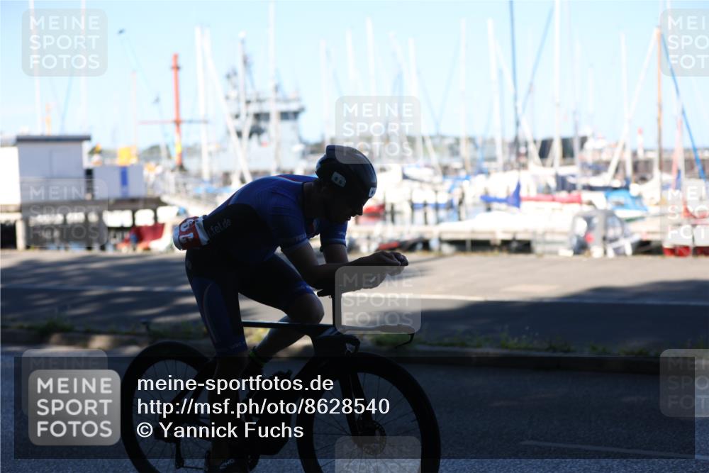 17.08.2025 - KN Förde Triathlon 2025 Yannick Fuchs http://msf.ph/oto/8628540 17.08.2025 15:44:29 Radfahren 6 meine-sportfotos.de