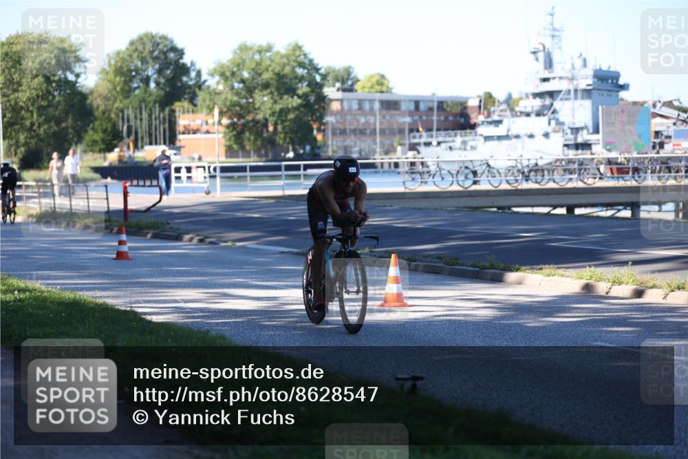 17.08.2025 - KN Förde Triathlon 2025 Yannick Fuchs http://msf.ph/oto/8628547 17.08.2025 15:45:09 Radfahren 2, 10 meine-sportfotos.de