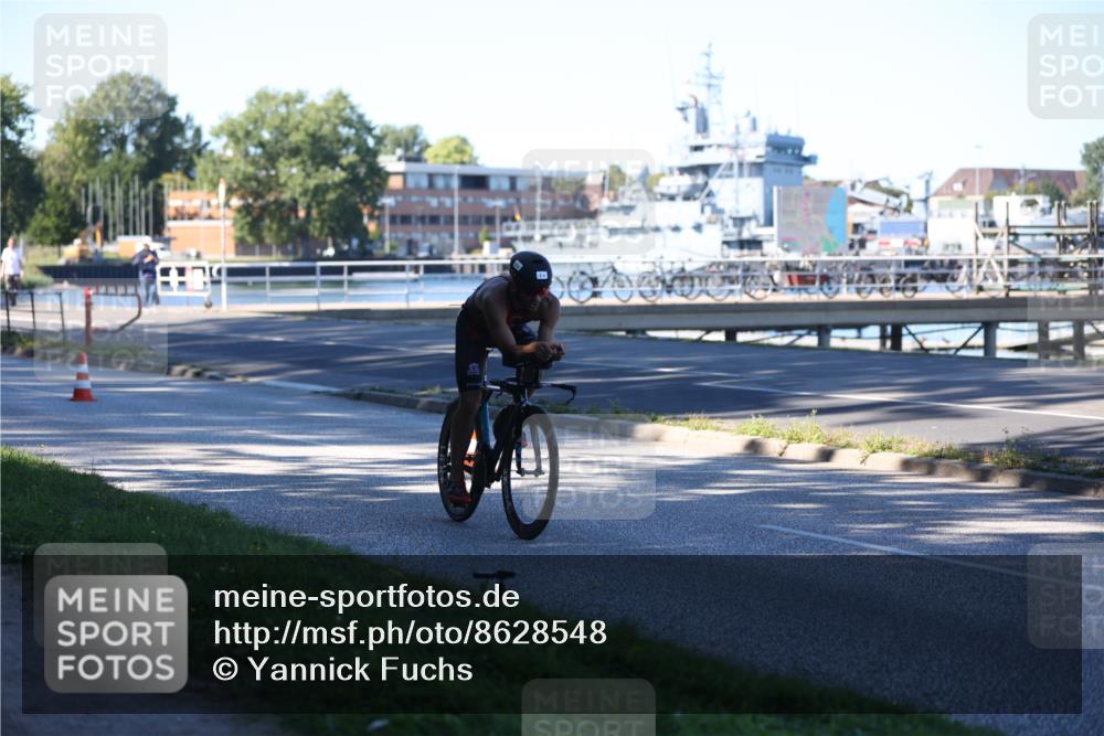 17.08.2025 - KN Förde Triathlon 2025 Yannick Fuchs http://msf.ph/oto/8628548 17.08.2025 15:45:10 Radfahren 2, 10 meine-sportfotos.de