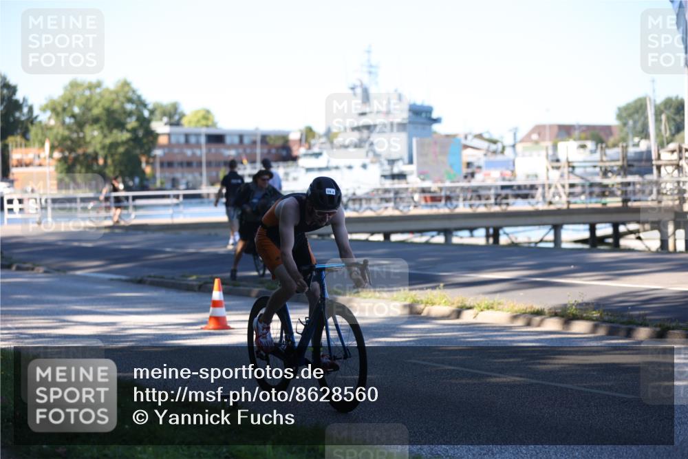 17.08.2025 - KN Förde Triathlon 2025 Yannick Fuchs http://msf.ph/oto/8628560 17.08.2025 15:47:32 Radfahren 12, 15 meine-sportfotos.de