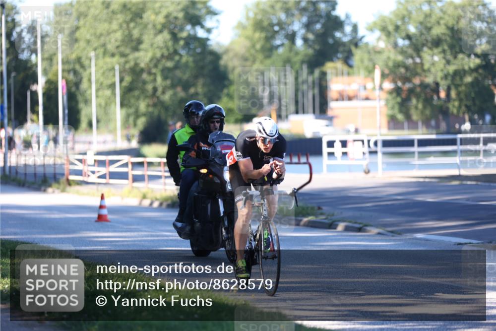 17.08.2025 - KN Förde Triathlon 2025 Yannick Fuchs http://msf.ph/oto/8628579 17.08.2025 15:49:30 Radfahren 5, 33 meine-sportfotos.de