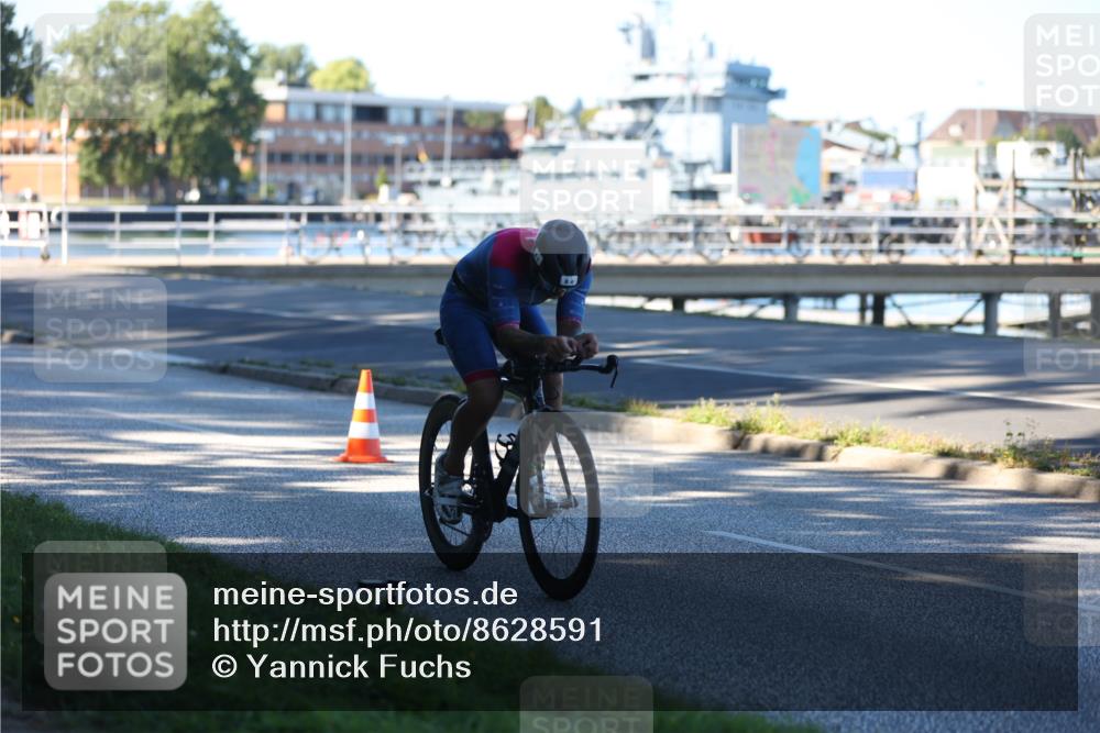 17.08.2025 - KN Förde Triathlon 2025 Yannick Fuchs http://msf.ph/oto/8628591 17.08.2025 15:50:25 Radfahren 8 meine-sportfotos.de